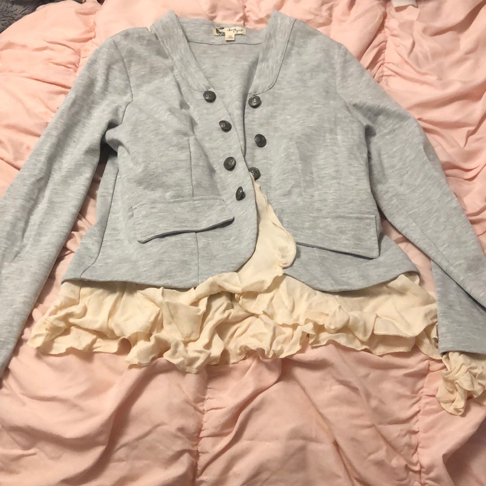 Grey blazer